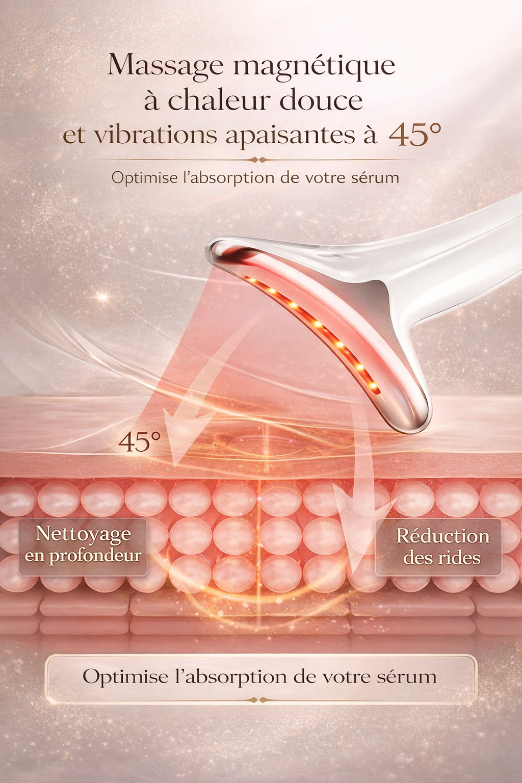 Sculpteur LED 7-en-1 Visage & Cou – Technologie Professionnelle à Domicile